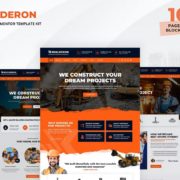 Builderon – Construction Elementor Template Kit