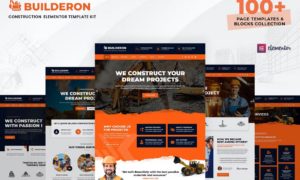 Builderon – Construction Elementor Template Kit