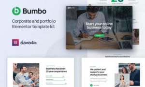 Bumbo – Business & Startup Portfolio Elementor Template Kit