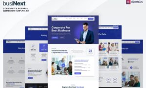 Businext – Corporate Business Elementor Template Kit