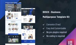 BXSCO – Business Multipurpose Elementor Template Kit