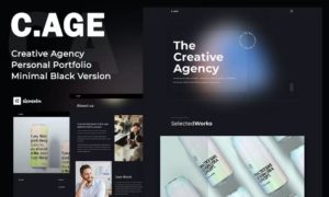 C.AGE – Creative Agency Personal Portfolio Elementor Template Kit