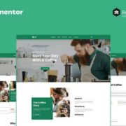 Cafein – Coffee Bar & Cafe Elementor Pro Full Site Template Kit