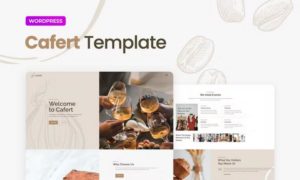 Cafert – Cafe and Restaurant Elementor Template Kit