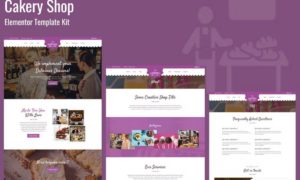 Cakeryshop – Bakery Business Template Kit