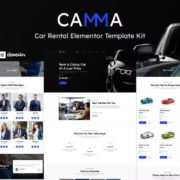 Camma – Car Rental Elementor Template Kit