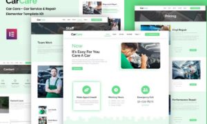 CarCare – Auto Service & Repair Elementor Template Kit