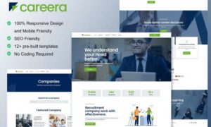 Careera – Recruitment Agency Elementor Template Kit