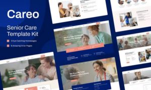 Careo – Elderly & Senior Care Elementor Template Kit