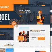 Cargel – Logistic Cargo Elementor Template Kit