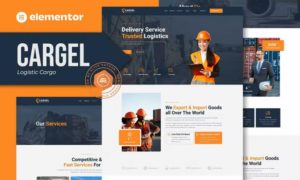 Cargel – Logistic Cargo Elementor Template Kit