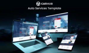 Carhub – Auto Services Template Kit