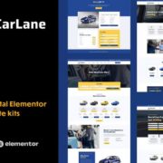 CarLane – Car Rental Elementor Template Kit