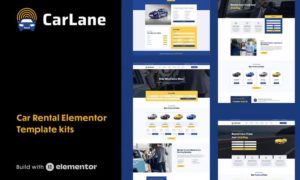 CarLane – Car Rental Elementor Template Kit