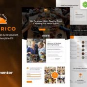 Caterico – Catering Services & Restaurant Elementor Template Kit