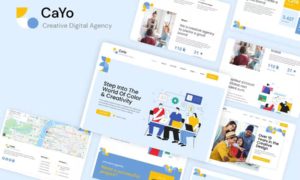 CaYo – Creative Agency Elementor Template Kit