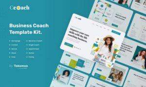 Ccoach | Business Coach Elementor Template Kit