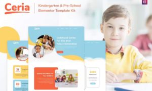 Ceria – Kindergarten & Pre-School Elementor Template Kit