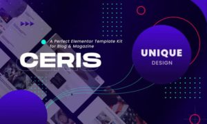 Ceris – Blog & Magazine Elementor Template Kit