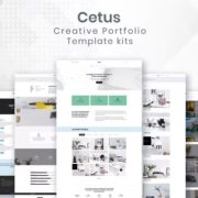 CETUS – Creative Portfolio Elementor Template Kit