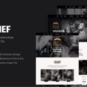Chief – Modern Barbershop Template Kit