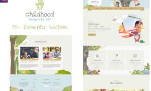 Childhood Kids – Child Care Center Elementor Template Kit