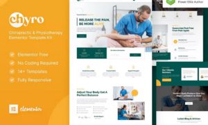 Chyro – Chiropractic & Physiotherapy Elementor Template Kit