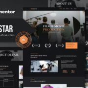 Cinestar – Film & Video Production Elementor Template Kit