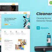 Cleanary – Cleaning Service Company Elementor Template Kit