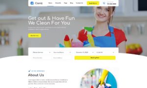 Cleniz – Cleaning Services Elementor Template Kit