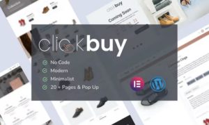 Clickbuy – Shoe Store WooCommerce Elementor Template Kit