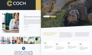 Coch – Business Coach Elementor Template Kit