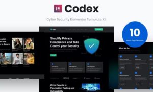 Codex – Cyber Security Elementor Template Kit