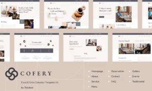 Cofery | Restaurant & Cafe Elementor Template Kit