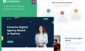 Colabora – Creative Digital Agency Elementor Template Kit