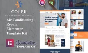 Colek – AC Repair Services Elementor Template Kit