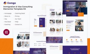 Comgo | Immigration & Visa Consulting Elementor Template Kit