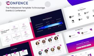 Confence – Event & Conference Elementor Template Kit