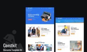 Constkit – Construction and Industrial Elementor Template