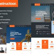 Constructoor – Construction & Building Elementor Template Kit