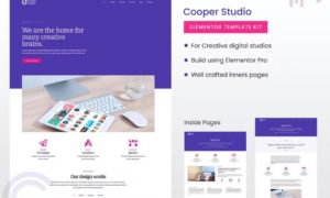 Cooper Studio Elementor Template Kit