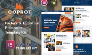 Coprot – Factory & Industrial Elementor Template Kit