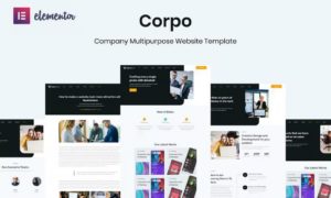 Corpo – Corporate Business Elementor Template Kit