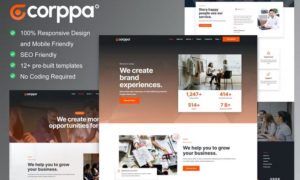 Corppa – Business & Portfolio Elementor Template Kit