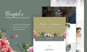 Couples – Wedding Planner Template Kit