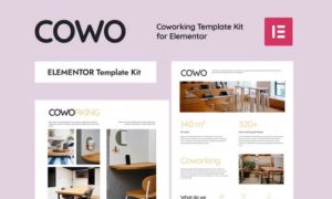 COWO – Coworking Elementor Template Kit