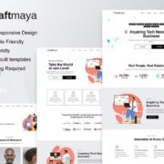 CraftMaya – IT Solutions & Services Company Elementor Template Kit