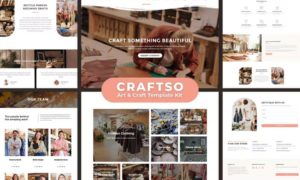 Craftso – Crafting Elementor Template Kit