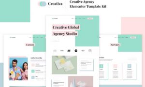 Creativa – Creative Agency Elementor Template Kit