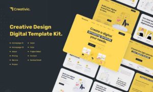 Creativic – Creative Agency Elementor Template Kit